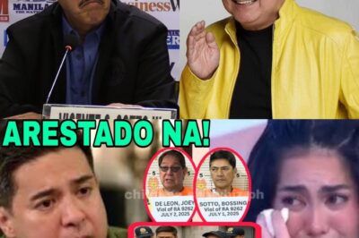 SHOWBIZ SET GOES DARK: NBI Raids Mid-Taping, Vic and Joey Surrounded and Escorted Out While Aga’s Confidential Complaint Sparks a Tight-Lipped Operation — Studio Sealed, Staff Frozen, and One Explosive Secret at the Center of It All!