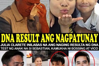 OMG! JULIA CLARETE BREAKS HER SILENCE and Reveals the Shocking DNA Test Result of Her Son — Netizens Left STUNNED as the Stunning Resemblance to VICO SOTTO Sparks a Wild Debate! Could This Be the Hidden Truth Behind Bossing Vic’s Secret Past? The Jaw-Dropping Revelation Will Leave You Speechless — Find Out What Happened Next!