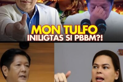 “Bago ang Madilim na Plano: SHOCKING NA NATUKLASAN ni Mon Tulfo ang NAGLIGTAS sa Pangulo!”