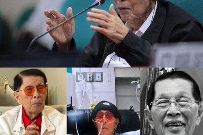 Walang Kamatayan sa Pag-ibig💔: Juan Ponce Enrile, Sa Kanyang Huling Paghinga sa Edad na 101, Walang Kasama! Isang Nakakalungkot na Kuwento ng Pag-iisa at Paghihirap!
