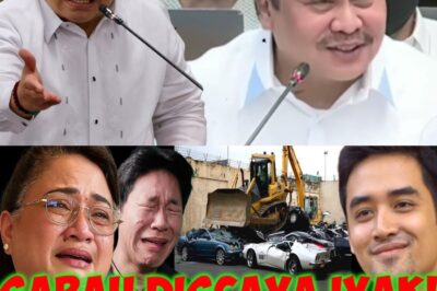 SARAH DISCAYA iba na ITSURA‼️ IYAK mga DISCAYA‼️ 12 LUXURY CARS GIGILINGIN gamit BULLDOZER⁉️