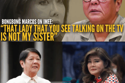 Bongbong Marcos, EXPLAINS HIS FEELINGS ABOUT Imee—‘That lady is not my sister!’! WHAT CAUSED HIS HEART TO BE HOLDEN?