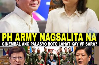 BIG GOODNEWS! PALASYO NAGKAGULO NA? PH ARMY NAGSALITA NA! BOT0 LAHAT KAY VP SARA NEXT PRESIDENT?