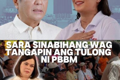 GALIT?! MATINDING SIGAW SA DAVAO! Isang Hindi Inaasahang Tagpo ang Nagpasiklab ng Matinding Tensyon sa Pagitan ng Dalawang Pinakamakapangyarihang Pangalan sa Bansa! Ayon sa Mga Ulat, Tila Hindi Ikinatuwa ni VP Sara ang Pagbisita ni PBBM Nang May Umano’y Sabing ‘Huwag Tanggapin ang Tulong Mula sa Palasyo’—Ngunit Bakit? Ano Nga Ba Talaga ang Nangyari Sa Likod ng Mga Bulungan, Sino ang Nag-utos, At May Koneksyon Ba Ito sa Matagal Nang Isyung Hindi Pa Natatapos? Mga Saksi Nagsasabing May Matinding Sagutan sa Pribadong Pagpupulong Bago ang Insidente, At May Video Raw na Pinipigilang Lumabas! 😱 Eksklusibo at Lahat ng Detalye Ngayon!