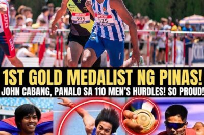 🏆 WOW! JOHN CABANG MAKES HISTORY AS THE FIRST FILIPINO GOLD MEDALIST IN 110M HURDLES — HIS LIGHTNING SPEED LEFT THE WORLD IN SHOCK, AND WHAT HE SAID AFTER CROSSING THE FINISH LINE WILL GIVE YOU GOOSEBUMPS!