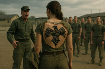 Siya ay Tinukso sa Kampo – Pagkatapos, Ang Kumander ay Nagtigil ng Paghinga sa Pagtingin sa Tattoo sa Kanyang Likod! Ano ang Lihim na Naka-ukit sa Kanyang Katawan na Nagpa-panic sa Lahat?