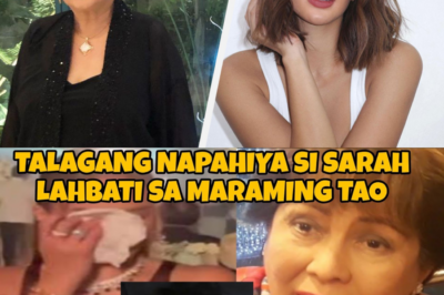 TOTOO BA? SARAH LAHBATI PINAGTABUYAN SA HARAP NG MGA NAKATINGIN — ANNABELLE RAMA, DI NA NAPIGIL ANG GALIT!