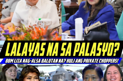 PALASYO NA-LEAK! PRIVATE CHOPPERS NAGHAKOT NA! BBM AT LIZA, TUMAKAS NA BA O HINDI?