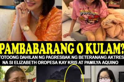 BUONG KATOTOHANAN SA PAGKULAM NG BETERANANG AKTRES NA SI ELIZABETH OROPESA KAY KRIS AQUINO!