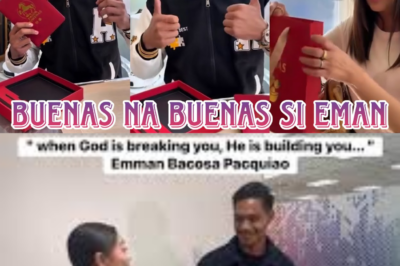 EMAN PACQUIAO, NAKATANGGAP NG MALUPIT NA REGALO MULA KAY CEO PINKY TOBIANO!