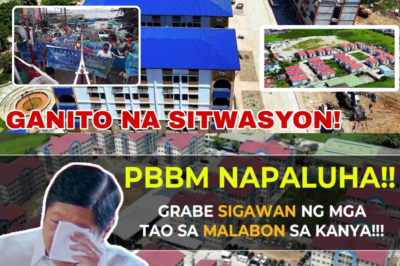 PBBM, EMOSYONAL SA SIGAW NG MGA TAO SA MALABON—Bakit Siya PUMAIYAK?