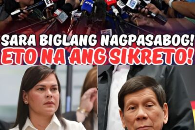 VP Sara Nagsalita Na! Isang Sikretong Matagal Itinago ang Tuluyang Nilantad — At Mayayanig ang Buong Bansa