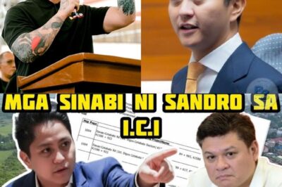 SANDRO MARCOS HINARAP ANG I.C.I — NILAGLAG NA NIYA SI POLONG SA BIGLAANG KOMBERSION NG KAPANGYARIHAN?