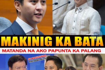 Matinding Banggaan sa Kongreso: Sagot ni Sandro Marcos na Nagpahinto sa Lahat!