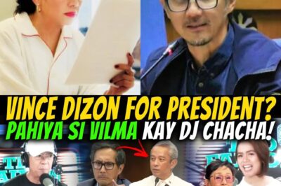 🔥 VINCE DIZON SA 2028? NAGULAT ANG LAHAT NANG BIGLANG MAGSALITA SI VILMA SANTOS RECTO KAY DJ CHACHA — MAY IBINUNYAG NA HINDI INAASAHAN!