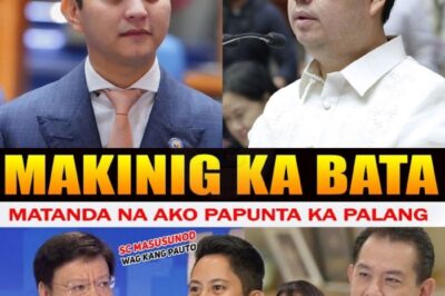 KAKAPASOK LANG: Matinding Sagutan nina Cong. Marcoleta at Sandro Marcos — Lahat ay Nagulat sa Matapang na Sagot ng Batang Marcos! Ano ang Mga Lihim at Kontrobersiyang Nag-udyok sa Kanilang Alitan?