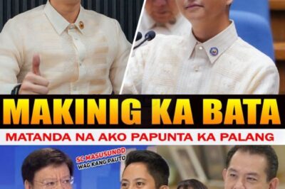 Kakapasok Lang: Hindi Mo Kayang Paniwalaan Ang Matinding Sagutan Nina Cong. Marcoleta at Sandro Marcos!