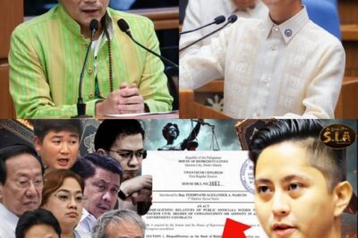 NABUKO NA ANG LIHIM NA ITINAGO NG TATLONG TAON! SANDRO MARCOS, HINIRANG NA ANG PAGSIMULA NG BAGONG PULITIKA SA PILIPINAS!