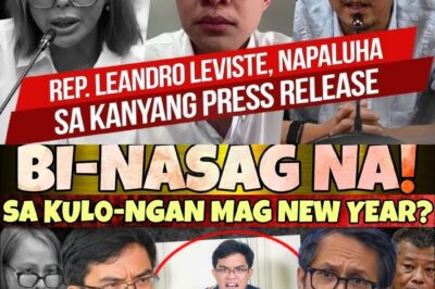 🔥HALA! BINASAG NA!? L1STAHAN NILa-BAS NA!?! KAKAPASOK LANG! BREAKING NEWS! CONG.LEVISTE MAY KUMANTA!