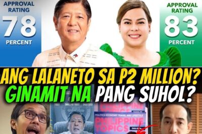 SABOG ANG PALASYO! TRUST RATING NI MARCOS JR., LAGPAK SA 15%?! MGA KONGRESISTA, BINUSOG NG P2-M SUHOL PARA SA ‘BLOODY BUDGET’ NG 2026?
