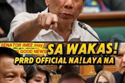 Sumabog ang balitang nagpayanig sa buong bansa! Isang hapon ng pag-asa, luha, at sigawan—ang dating Pangulong Rodrigo “Digong” Duterte ay umano’y malaya na!
