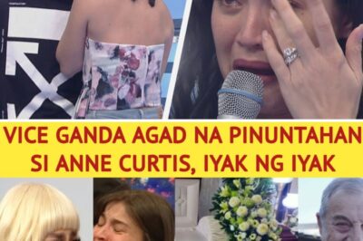 BAHA NG LUHA SA LIKOD NG ENTABLADO: ANG BIGLAANG PAGDATING NI VICE GANDA SA PINAKAMADILIM NA ORAS NI ANNE CURTIS