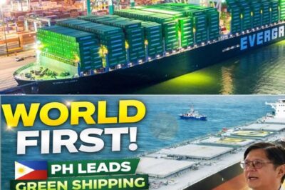 GRABE ANG PILIPINAS! NANGUNA SA BUONG MUNDO! KAUNA-UNAHANG GREEN MEGA VESSEL NA “BRAVE PIONEER,” INILUNSAD NI PBBM SA CEBU!