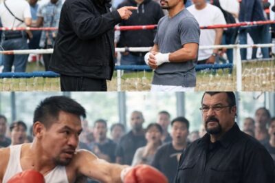 “Tinawanan ni Steven Seagal ang Boksing ni Manny Pacquiao — Nagulat ang Madla sa Unang Suntok”.