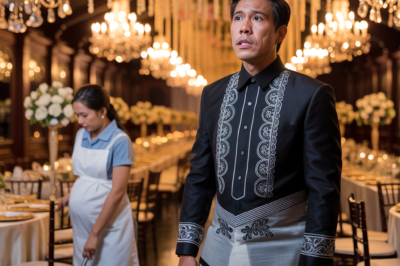 Bilyonaryo kinilabutan nang makita ang buntis na dating asawa na ngayo’y janitress sa reception ng kasal niya