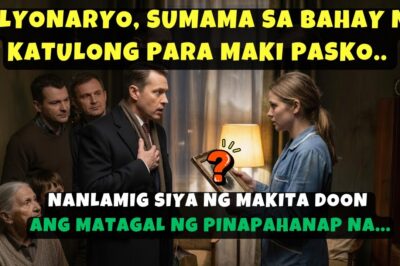 Bilyonaryo, sumama sa bahay ng katulong para makipasko… pero nanlamig siya nang makita ang matagal nang sekreto doon.