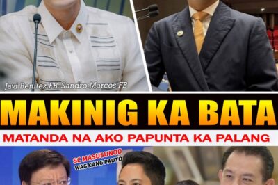 KAKAPASOK LANG: HINDI MO KAYANG PANIWALANIN ANG MATINDING SAGUTAN NINA CONG. MARCOLETA AT SANDRO MARCOS! Lahat ay NABIGLA sa MABILIS na REAKSYON ng Batang Marcos — HINDI INAASAHAN ANG KANYANG SINABI!
