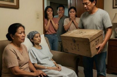 Nang Malaman Nilang May Kanser Ako, Iniwan Ako ng Asawa Ko sa Pangangalaga ng Nanay Ko at Naglaho Siya ng Tatlong Buwan—Ngunit Nang Pagbalik Niya, May Dala Siyang Isang Bagay na Nagpasindak sa Buong Pamilya Ko at Nagbukas ng Matinding Lihim na Hindi Ko Inaasahan!