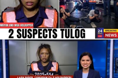 “Lady Rider” ng Quezon City: Nene, B1NULAG ng Spray at P1NUKPOK ng Helmet ang 2 Holdupper!