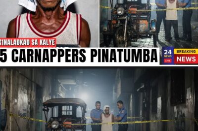 “Tricycle Driver” ng Caloocan: Mang Dante, K1NALADKAD ang 5 Carnapper na Pumatay sa Anak Niya!
