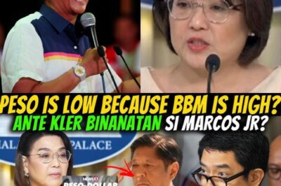 PESO IS LOW BECAUSE BBM IS HIGH? NAGKA UTAL UTAL SI ANTE KLER SA TANONG NI IVAN NG GMA