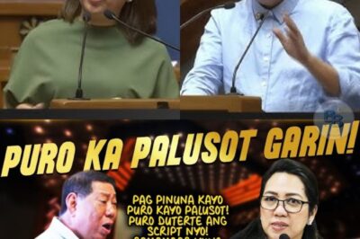 “Puro Palusot!” — Cong. Erice Sinigawan si Janet Garin sa Mainit na Pagdinig