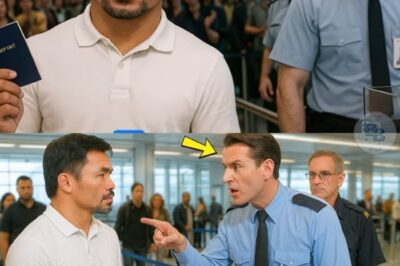 Hindi Nirespeto ng mga Opisyal ng Imigrasyon si Manny Pacquiao — Pagkalipas ng 9 na Minuto, Agad Niya Silang Tinanggal sa Trabaho.