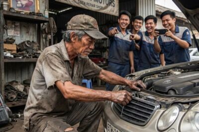 “Pwede ko bang ayusin kapalit ng pagkain?” — Tinawanan, di alam na alamat sa karera