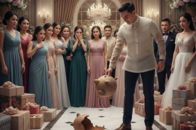 Pinagtawanan ng mga bisita ang regalong dala ng mahirap na kapatid sa kasal—isang lumang alkansiya na tila walang halaga. May ilan pang pabulong na nangutya habang inilalagay iyon sa harap ng lahat. Ngunit biglang huminto ang kasiyahan nang hawakan ito ng groom at basagin sa gitna ng bulwagan. Nang may gumulong na susi mula sa loob, namutla ang mga bisita. Ang katotohanang kasunod nito ay walang nakaasahan.